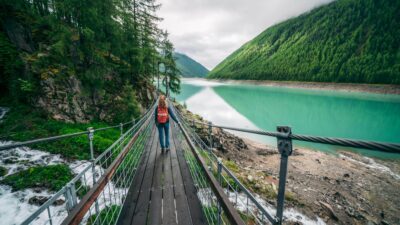 Der Vernagtsee ist ein tolles Wanderziel nahe des Wanderhotel Tonzhaus im Schnalstal.© Peter Maier