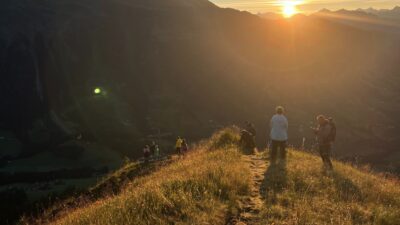 Sonnenaufgangswanderung im Ridnauntal mit dem Wanderhotel Gassenhof© Carolin Thiersch