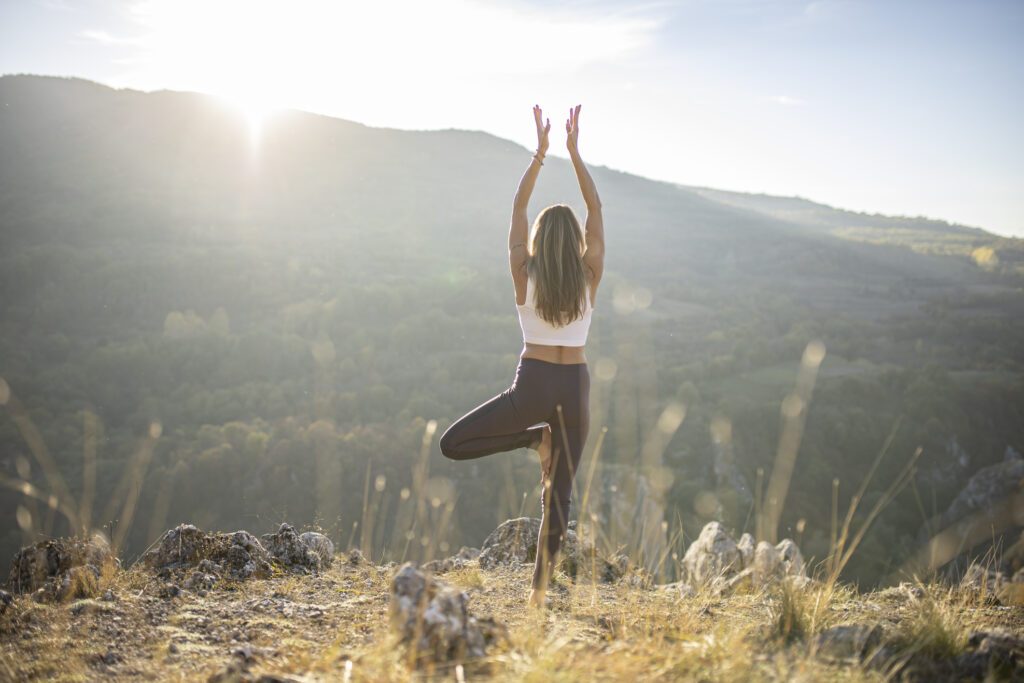 Yogaurlaub in Südtirol beim Wanderhotel Traube Post verspricht ein neues Ich.