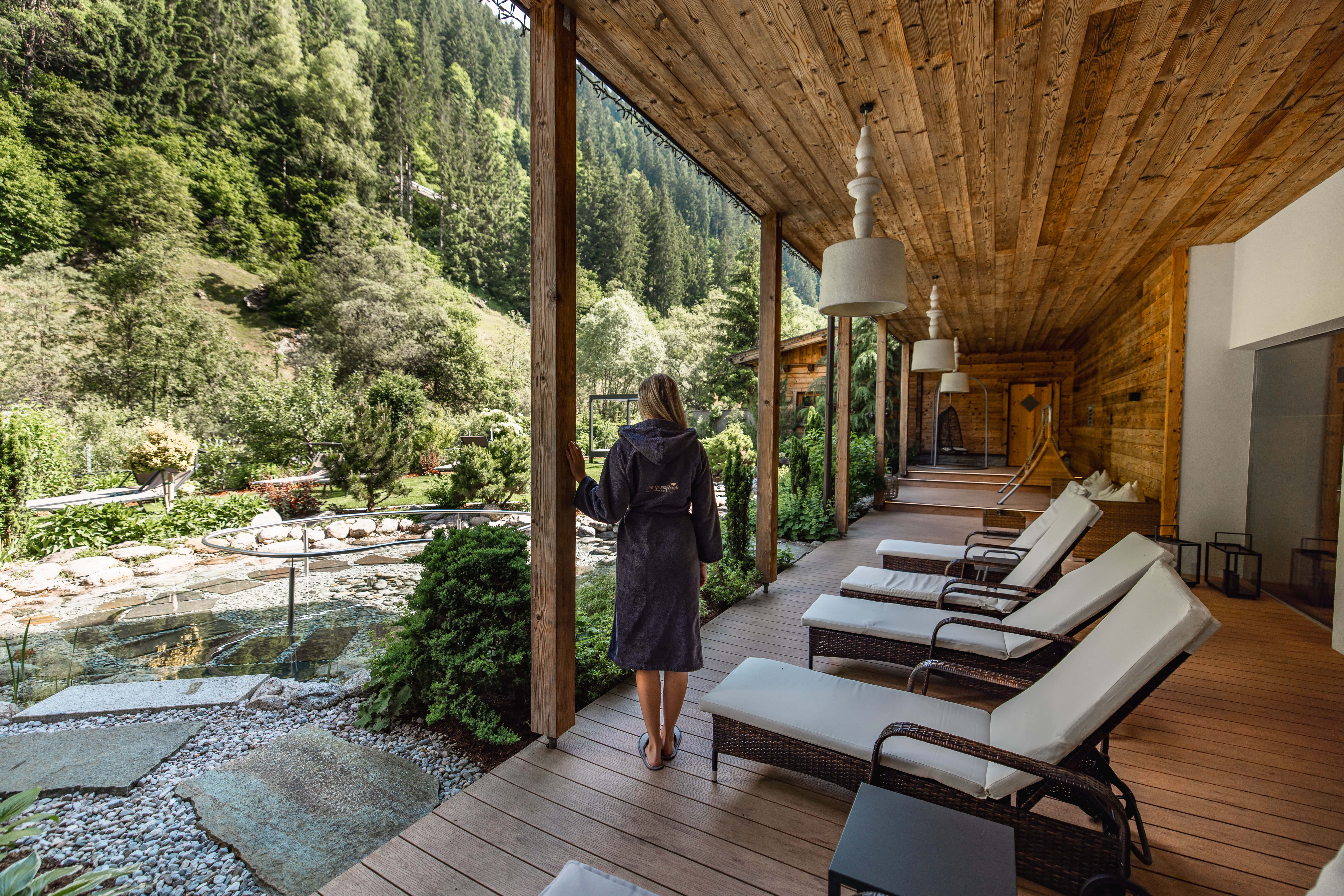 Naturwellness im Wanderhotel ZillergrundRock in Österreich