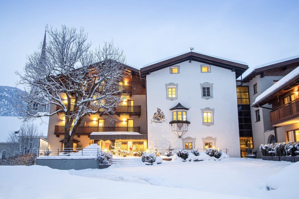Das Wanderhotel Wieser im Eisacktal ist ein Wellnesshotel nahe Sterzing.