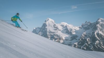 Skifahren im Pflerschtal mit Familie, also ein Skiurlaub in Ladurns im Wanderhotel Aktivhotel Panorama, ist toll.© Kottersteger