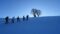 Schneelandschaft bei geführter Schneeschuhwanderung vom Wanderhotel Kirchner in Bramberg, Österreich© Wanderhotel Kirchner