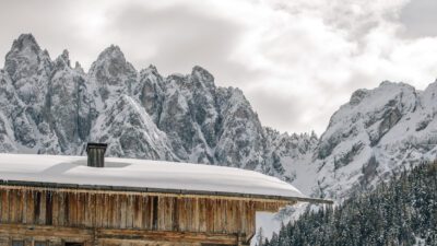 Dolomiten im Winter beim Winterwandern in Südtirol; Wanderhotel Leitlhof© Büro Rabensteiner
