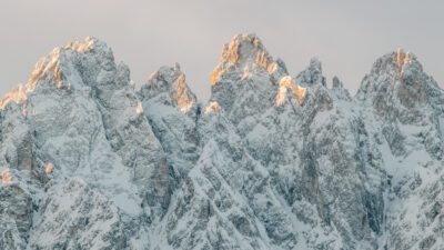 Dolomiten im Winter beim Winterwandern in Südtirol; Wanderhotel Leitlhof© Büro Rabensteiner