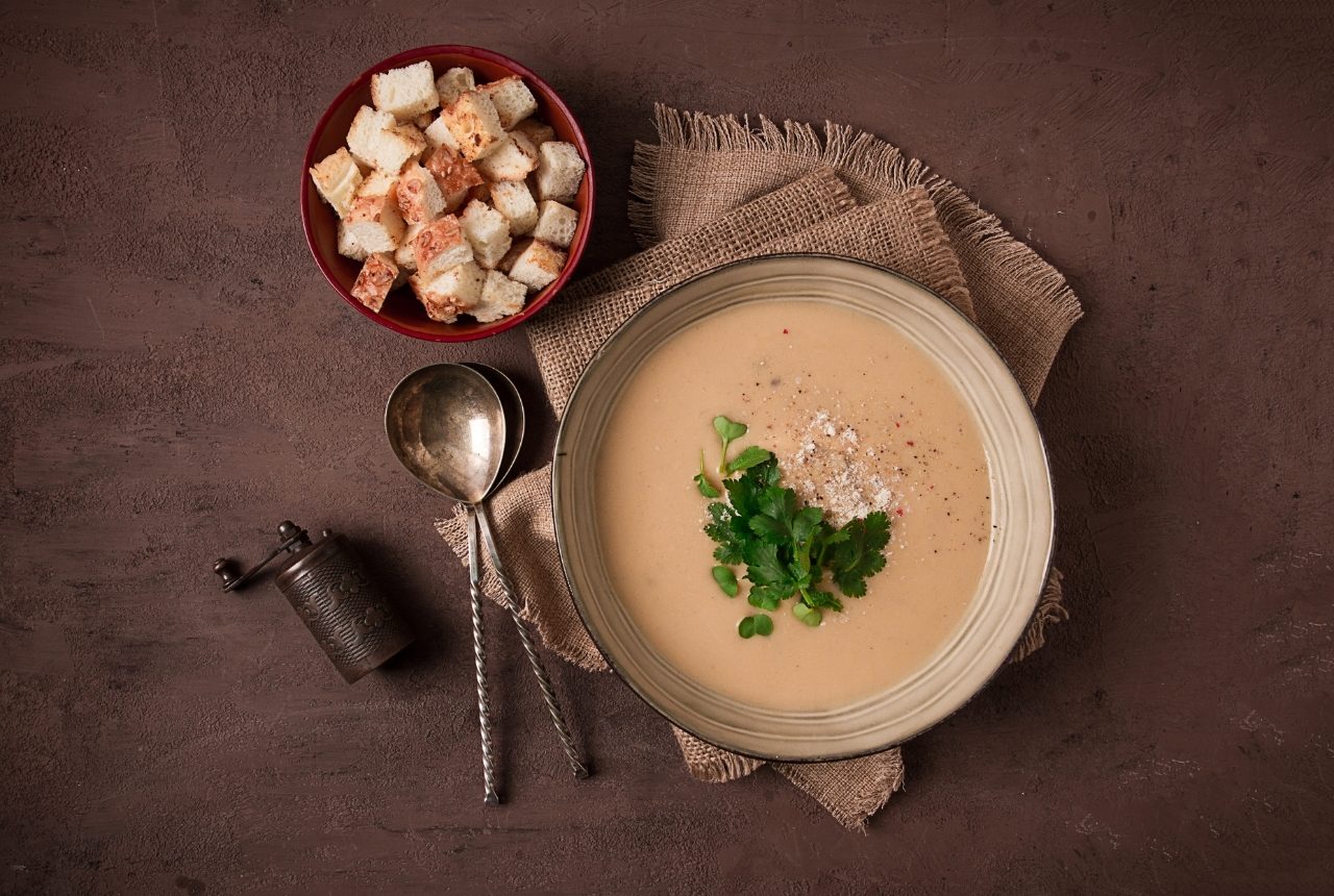 Rezept für Stosuppe - eine alpine Fastensuppe