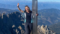 Carole, die Gastgeberin im Wanderhotel Marica auf einem Gipfel in den Dolomiten(c) Marica