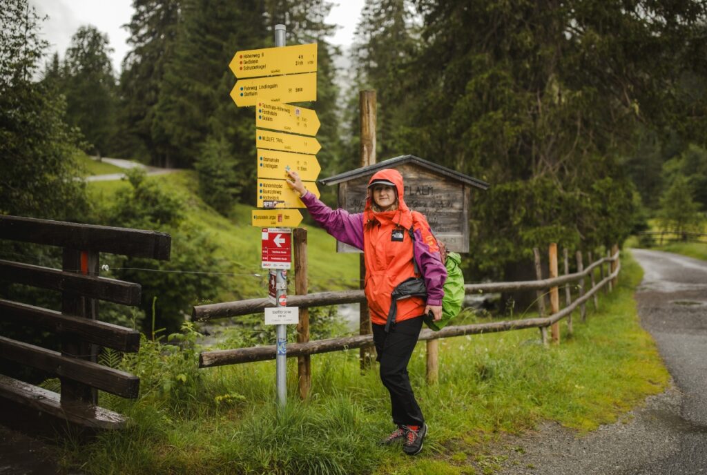 Wandern bei Regen rund um das Wanderhotel Glemmtalerhof