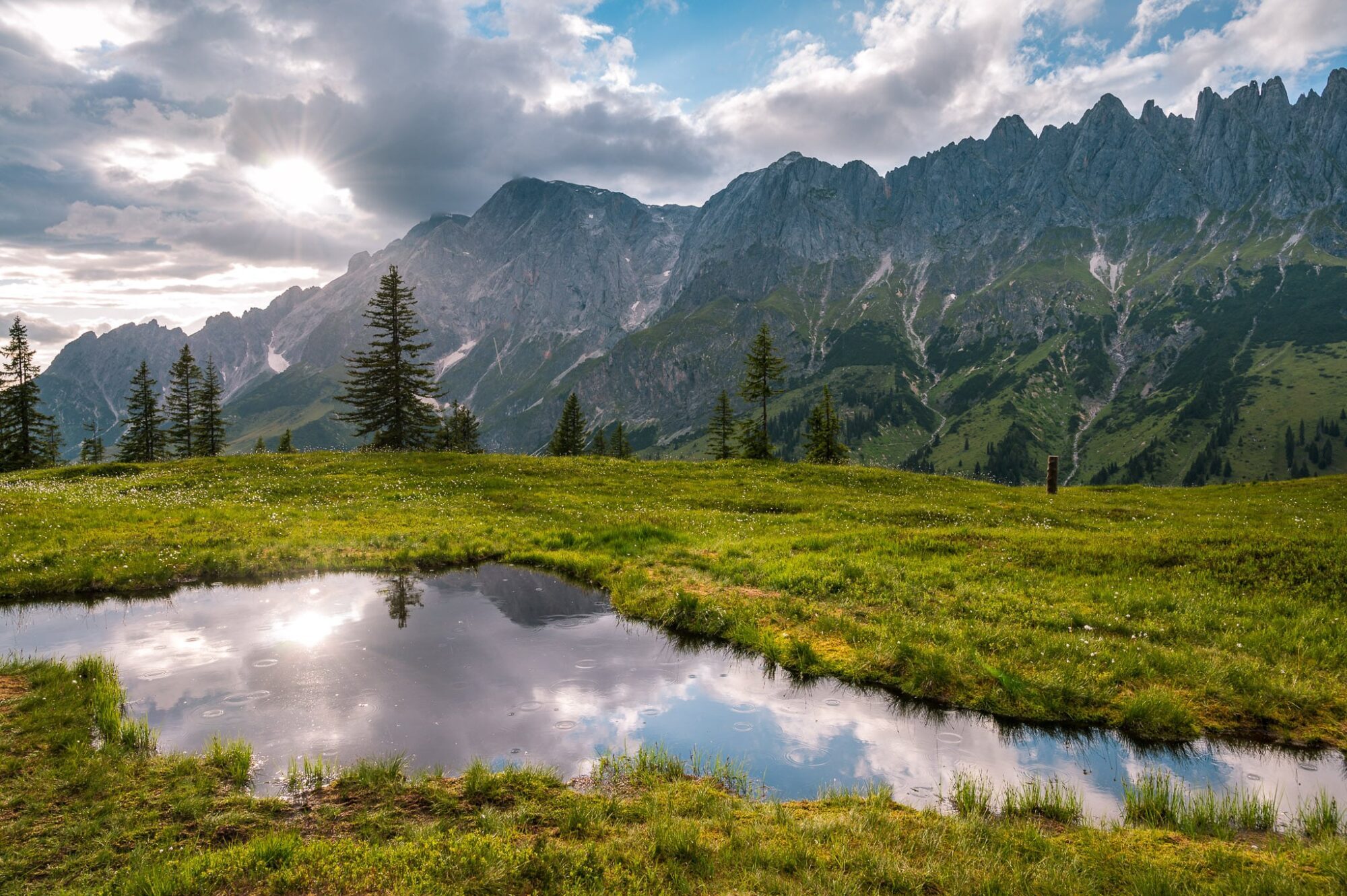 Wandern bei Regen