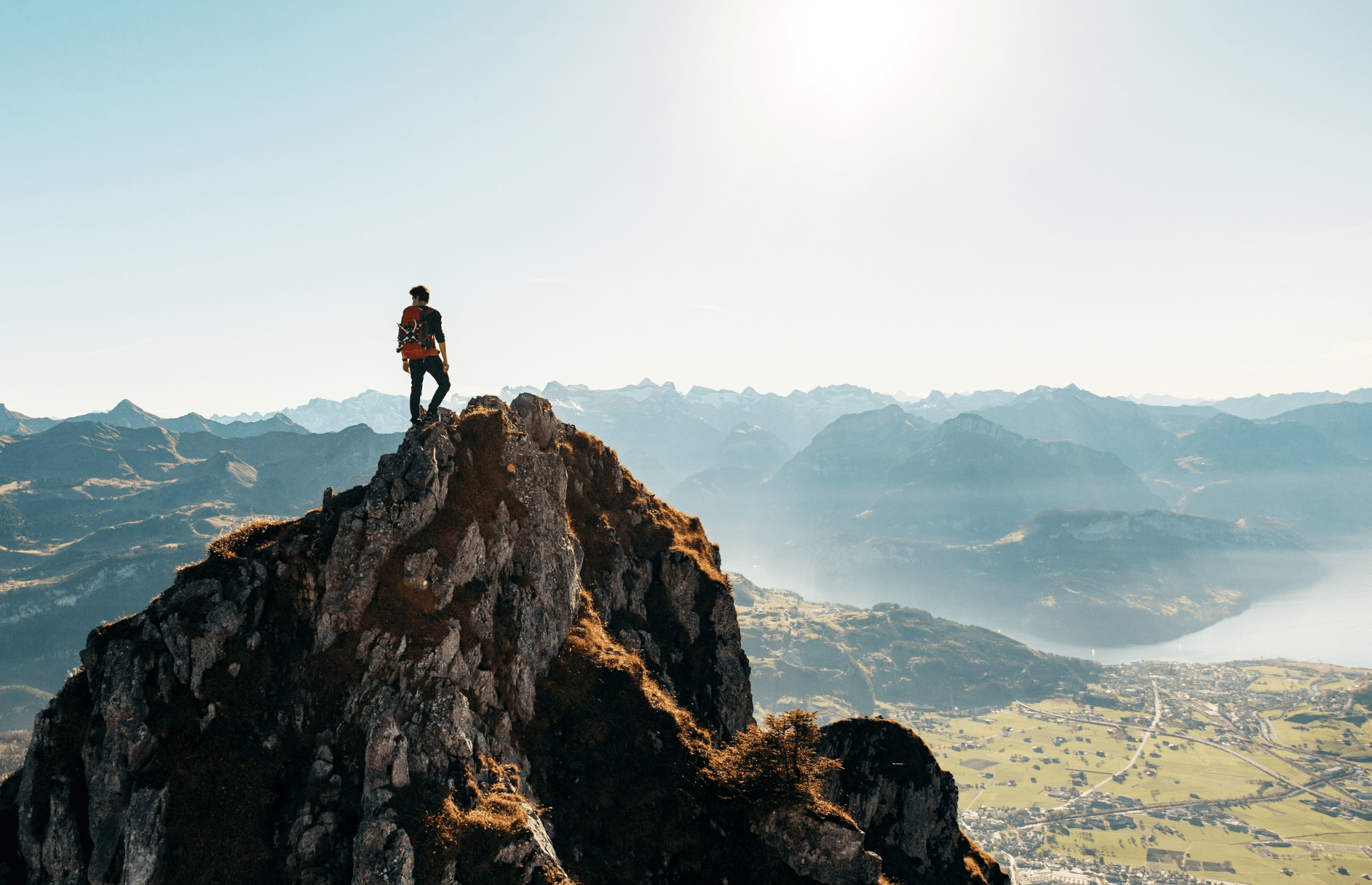 Ein Wanderurlaub für Singles in Deutschland garantiert fantastische Weitblicke.