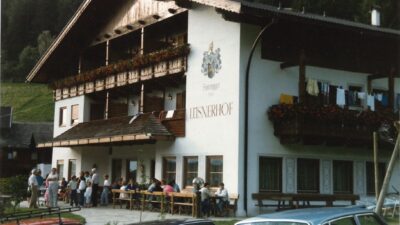 Wanderhotel Lüsnerhof 1985. Wandern in Südtirol1985