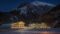 Nächtliches Wanderhotel Taurerwirt 2023 im Winter. Wanderurlaub in Kals am Großglockner2024