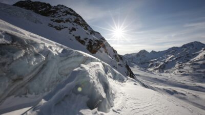 Gletscher über dem Schnalstal, Wanderurlaub Südtirol© Stefan-Schuetz