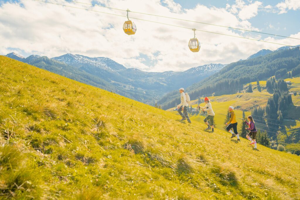 Geführte Wanderung vom Wanderhotel Glemmtalerhof beim Wandern im Salzburger Land