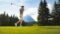 Nicht nur Wanderhotel in Tirol, sondern auch Golfhotel in Österreich: Das Biohotel Leutascherhof.© Region Seefeld