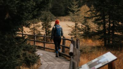 Wandern im Herbst um den Prebersee im Salzburger Land bei einer geführten Tour mit dem Wanderhotel Steffner-Wallner© Cam Poetry